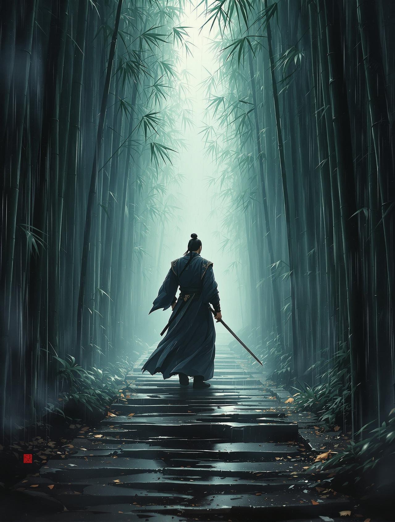 菠萝影视 - 江湖夜雨 高清海报